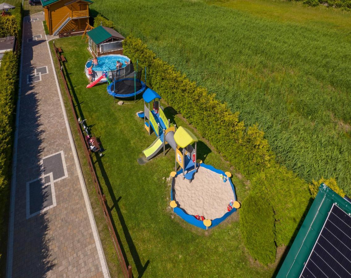 Domki, Apartamenty I Restauracja Wloczega Gąski エクステリア 写真